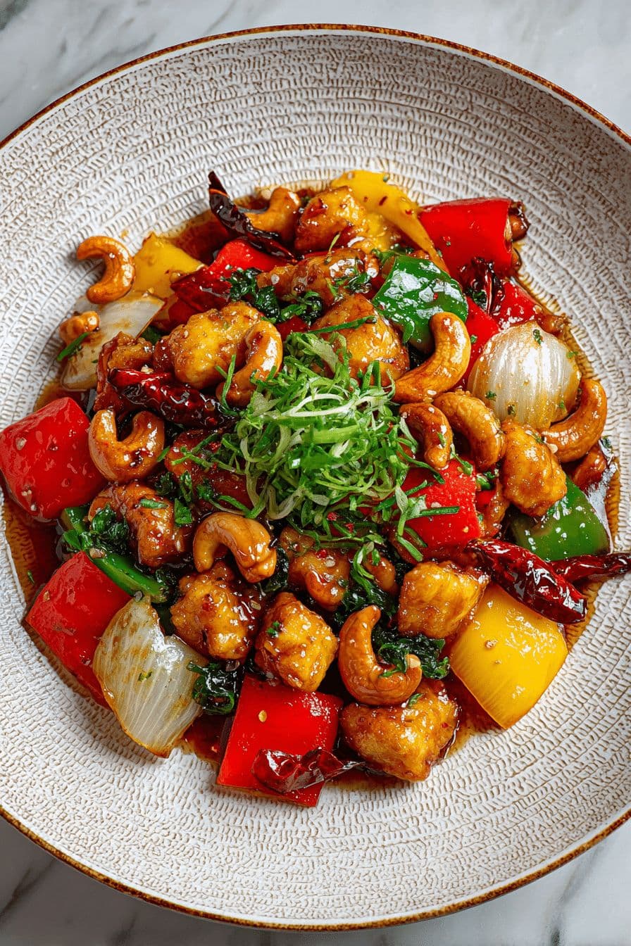 11. Chicken with Cashew Nuts