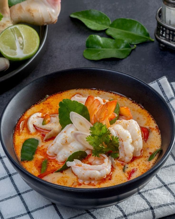 16.Tom Yum Soup -  Thai Favorite
