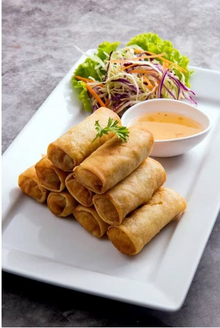 Homemade Spring Rolls Vegan